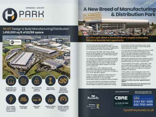 A new breed of manufacturing and distribution park