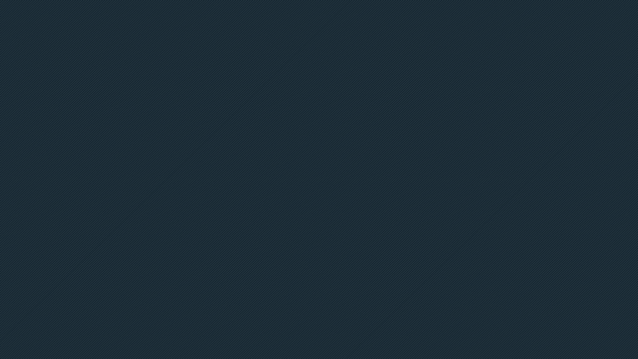 Animated text 'Get Started' on dark striped background